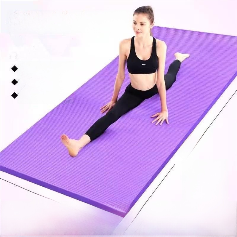 Home Gym Rubber Flooring - Thickened 20MM Yoga Mat for Beginners