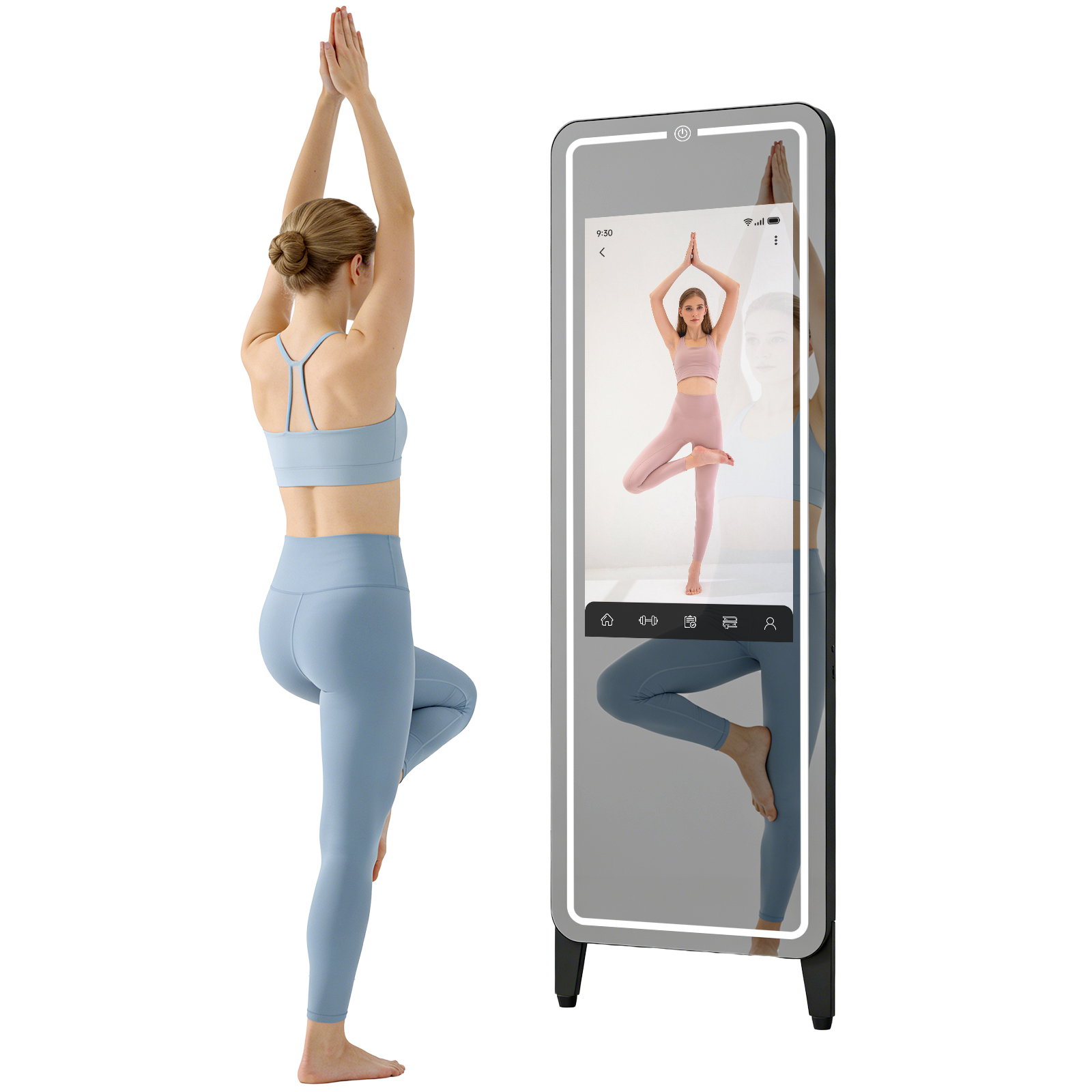Smart Gym Mirror for Home Work - Home Gym Video ulasan dan harga
