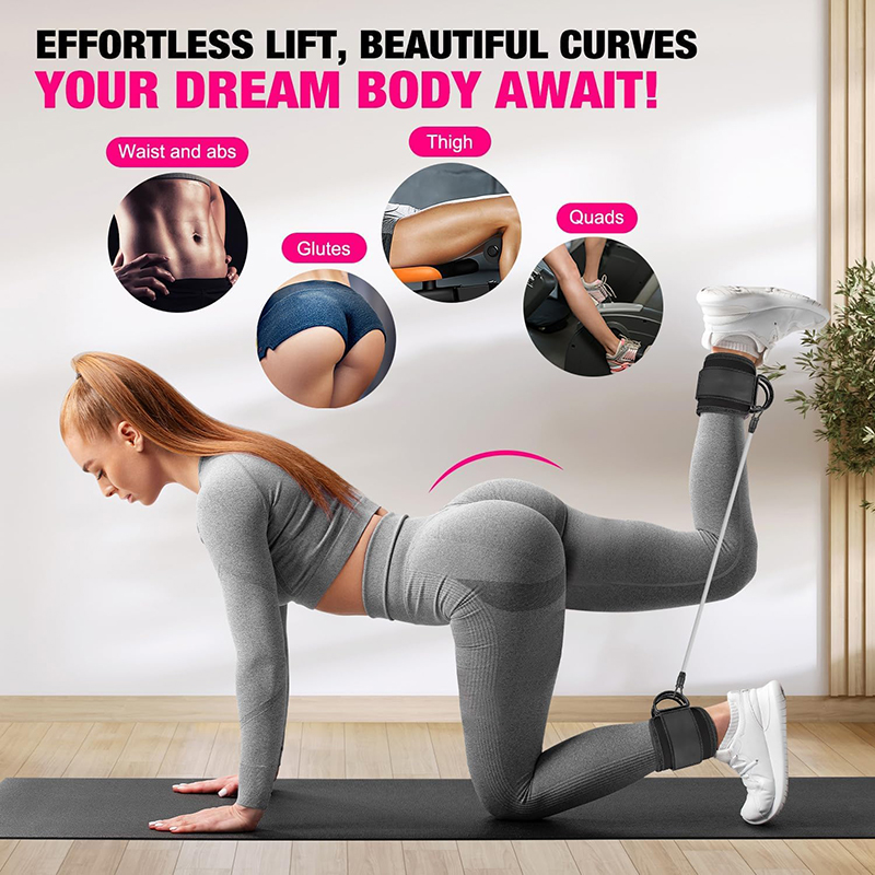 Ankle Strap Cable Machine With - Home Gym Furniture ulasan dan harga