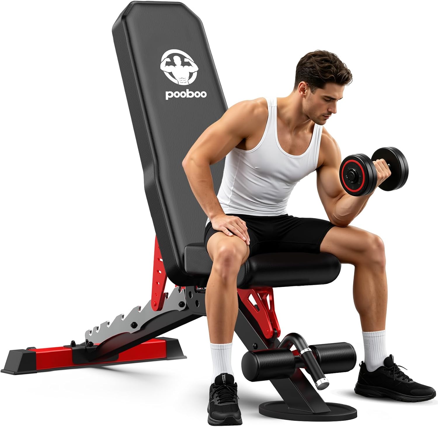 Adjustable Weight Bench, 1500  - Home Gym Weight Bench ulasan dan harga
