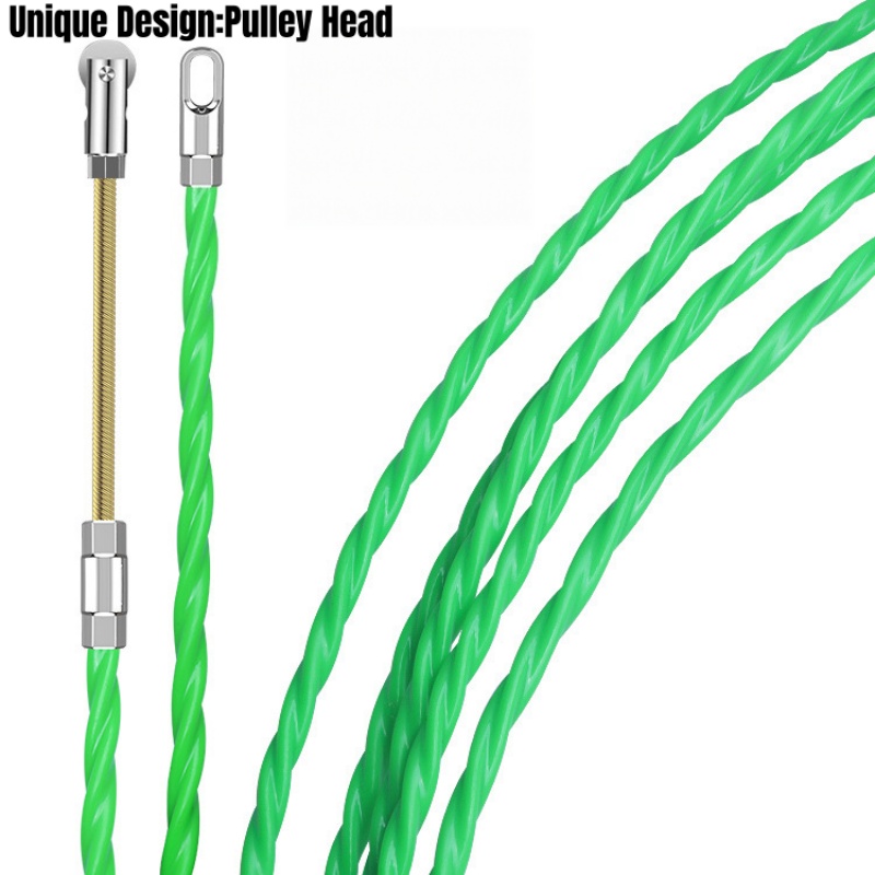 4.0mm 5M-30M Fish Tape Wire Pu - Cable Pulley System ulasan dan harga