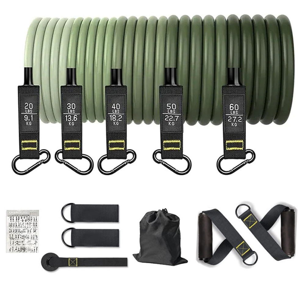 Resistance Bands Set Tension P - Home Gym Hyrox ulasan dan harga
