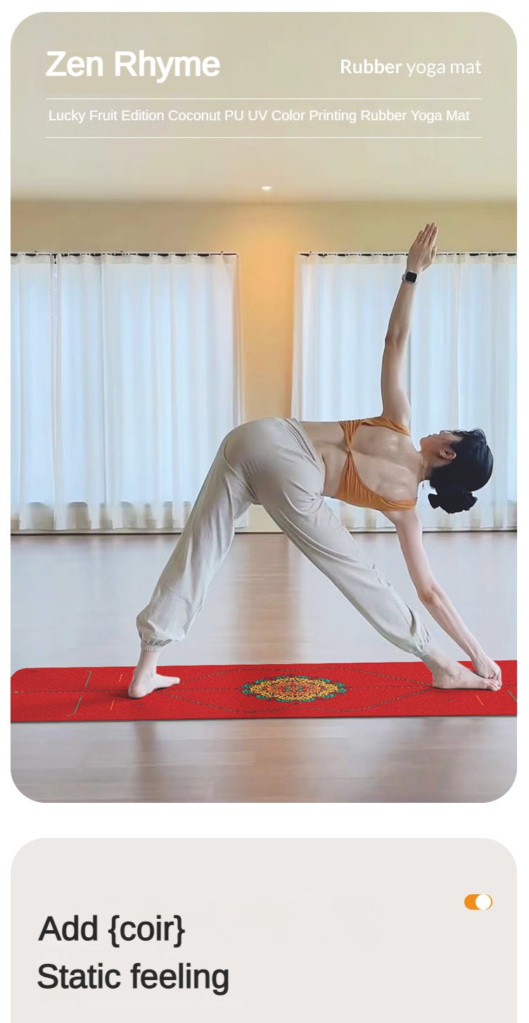 Zen Rhyme Frosted Pu Natural R - Home Gym Rubber Flooring ulasan dan harga
