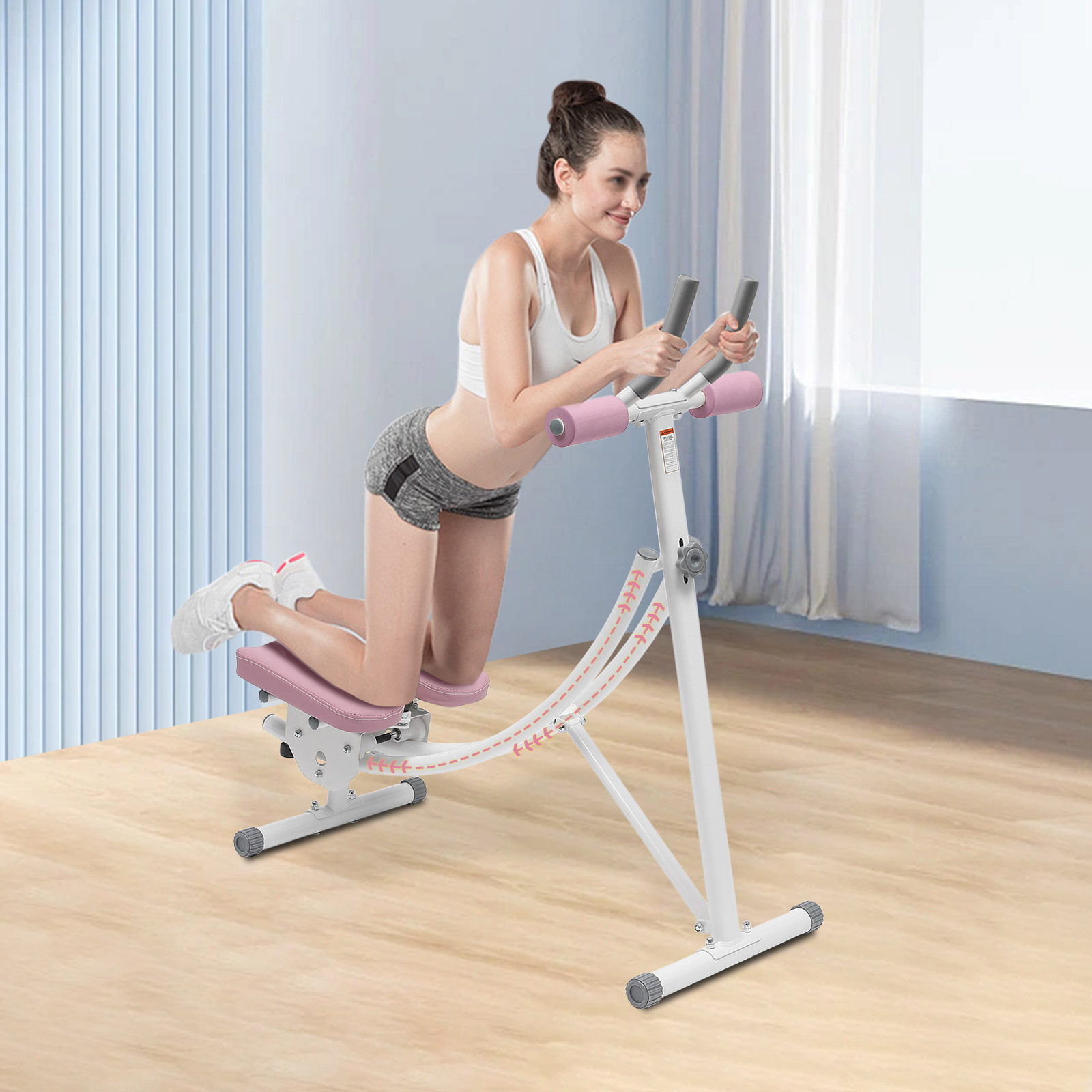 Ab Workout Machine Adjustable  - Home Gym Hyrox ulasan dan harga