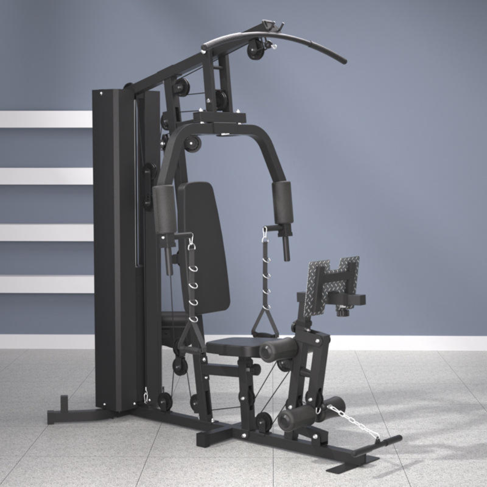 Multifunctional Home Gym Full  - Cable Pulley System ulasan dan harga