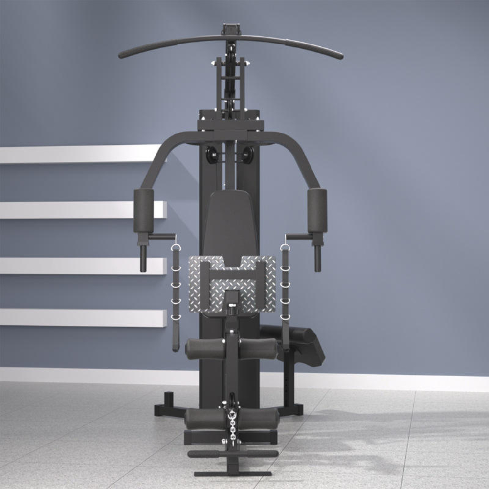 Multifunctional Home Gym Full  - Cable Pulley System ulasan dan harga