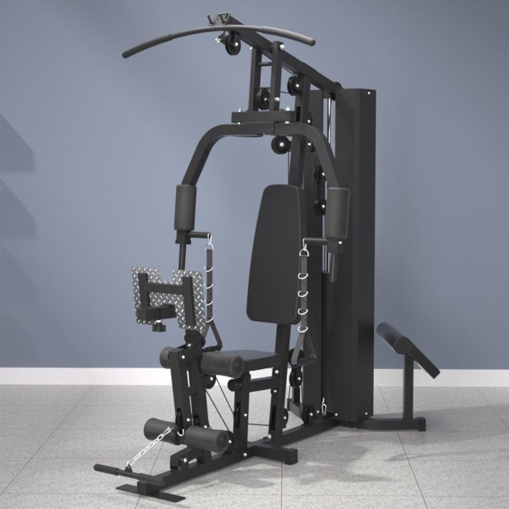 Multifunctional Home Gym Full  - Cable Pulley System ulasan dan harga