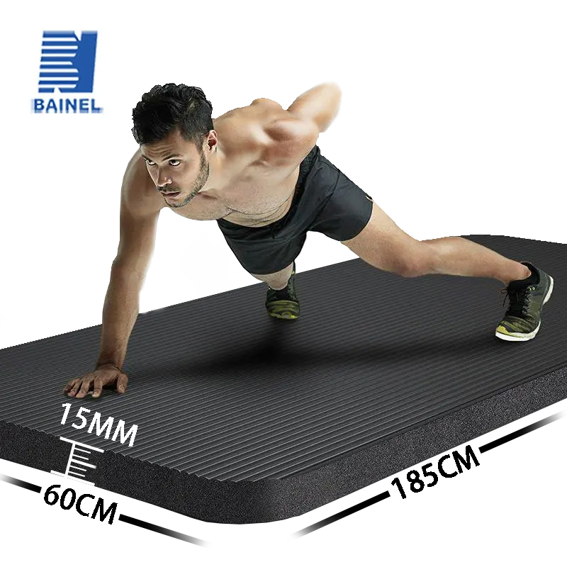Non-slip Extra Thick 15mm Yoga - Home Gym Furniture ulasan dan harga