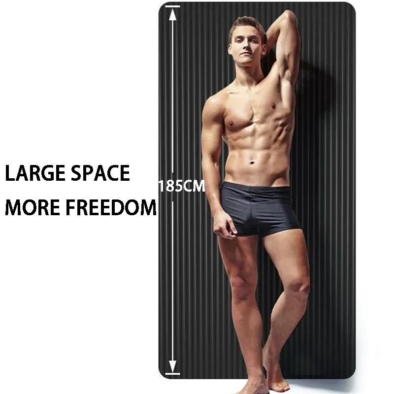 Non-slip Extra Thick 15mm Yoga - Home Gym Furniture ulasan dan harga