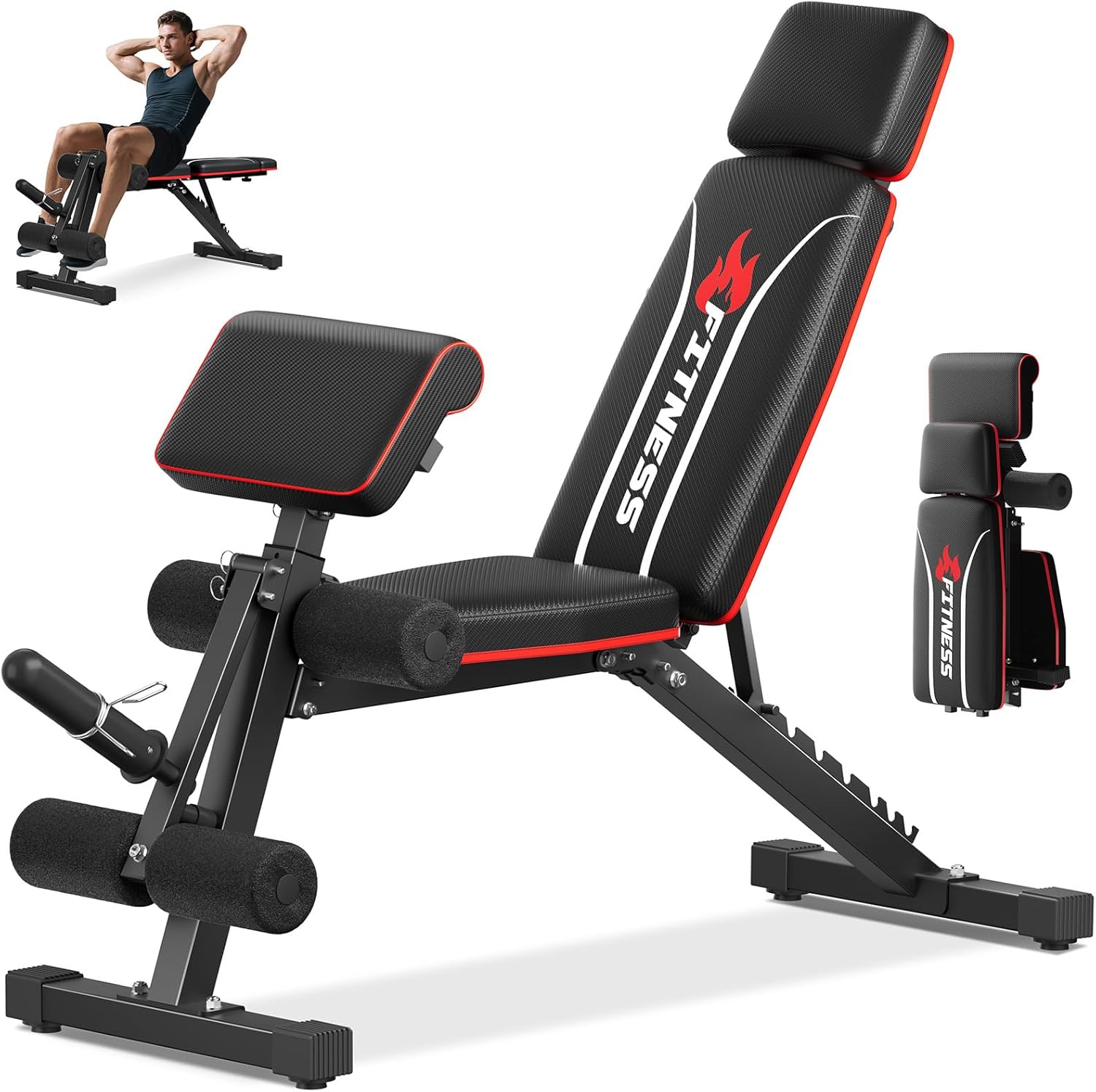 Home Gym Foldable Weight Bench - Home Gym Weight Bench ulasan dan harga